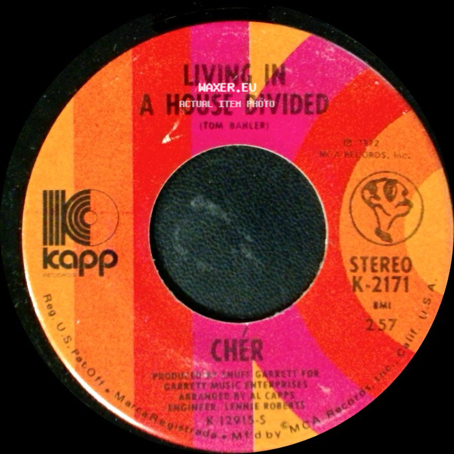 Chér / Cher - One Honest Man / Living In A House Divided side B