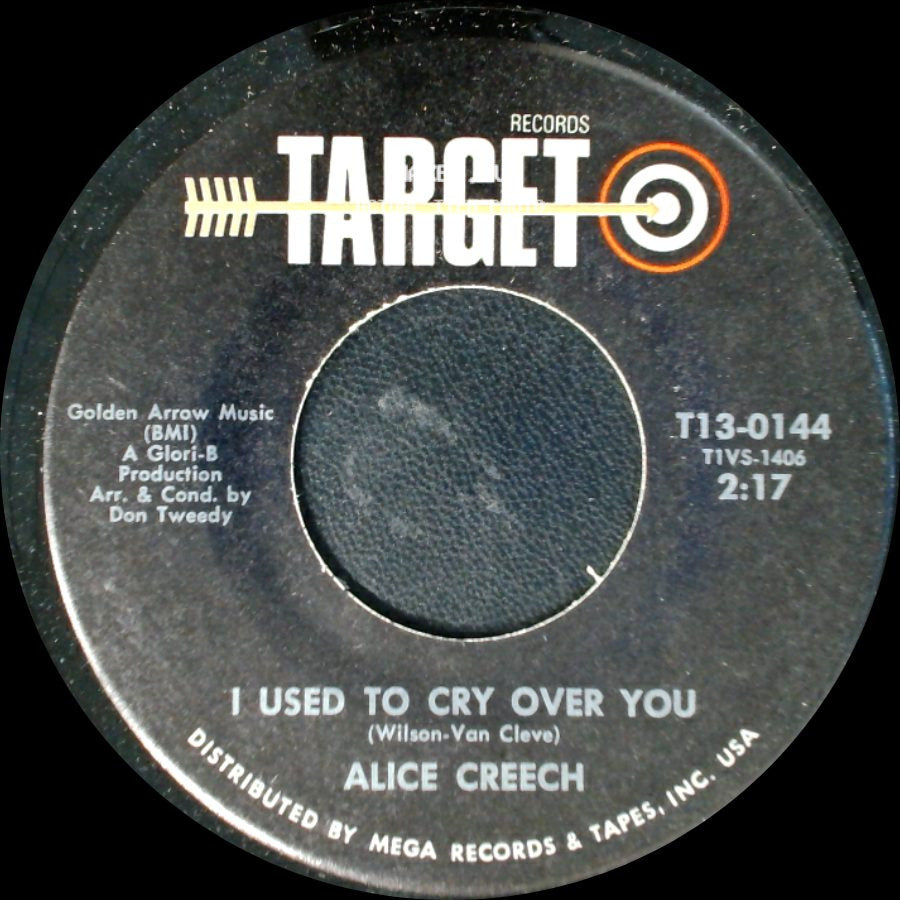 Alice Creech - I Used To Cry Over You / We'll Sing In The Sunshine side A