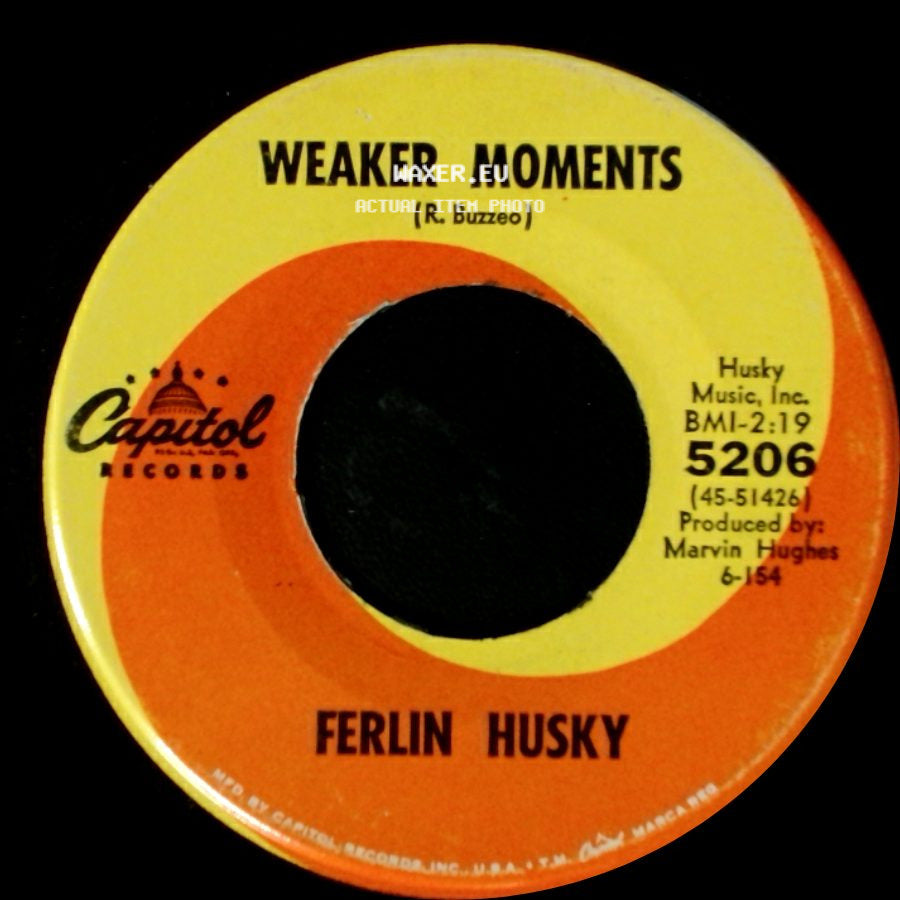 Ferlin Husky - Up On The Mountain Top / Weaker Moments side B