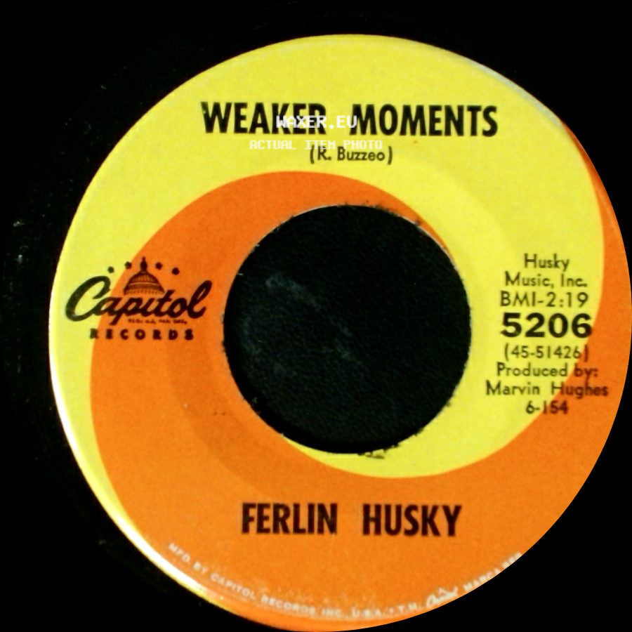 Ferlin Husky - Up On The Mountain Top / Weaker Moments side B
