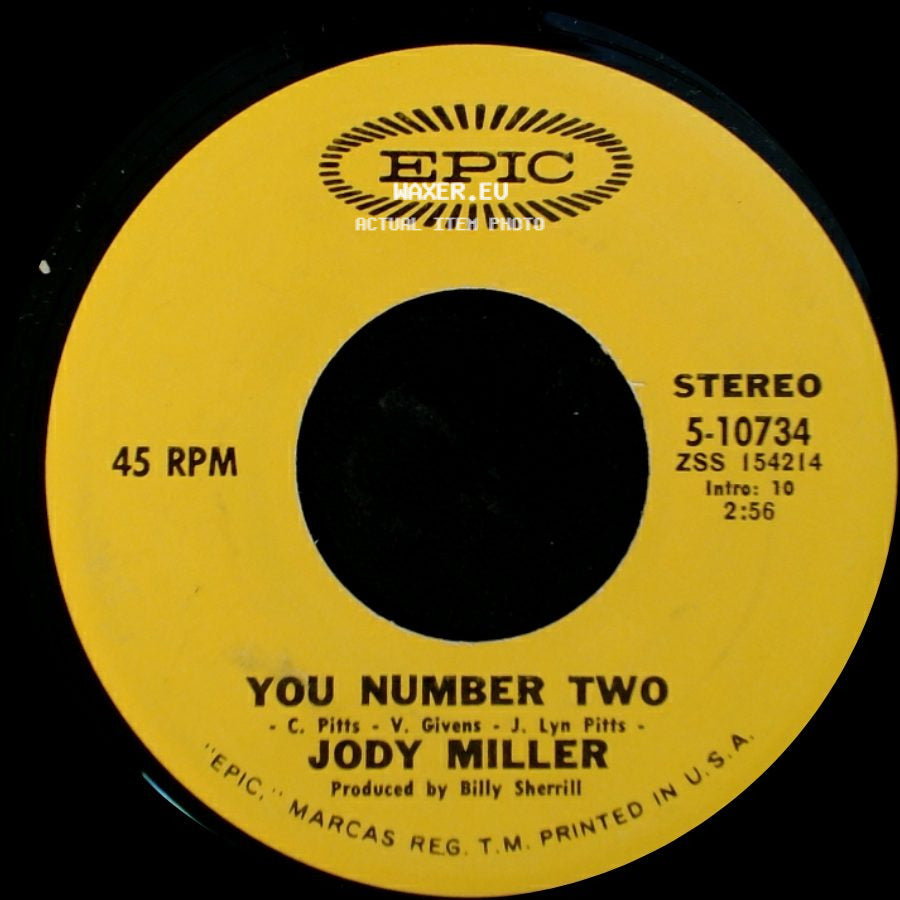 Jody Miller - You Number Two / He's So Fine side A