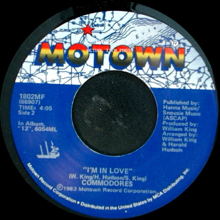 Commodores - Janet / I'm In Love side B