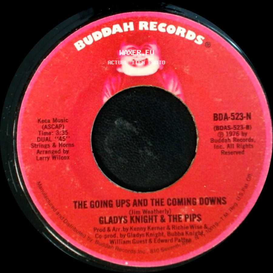 Gladys Knight & The Pips - The Going Ups And The Coming Downs / Make Yours A Happy Home side A