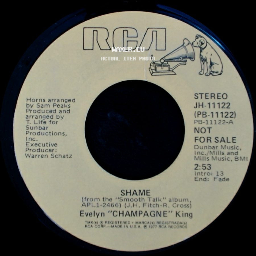 Evelyn "Champagne" King - Shame / Shame side A