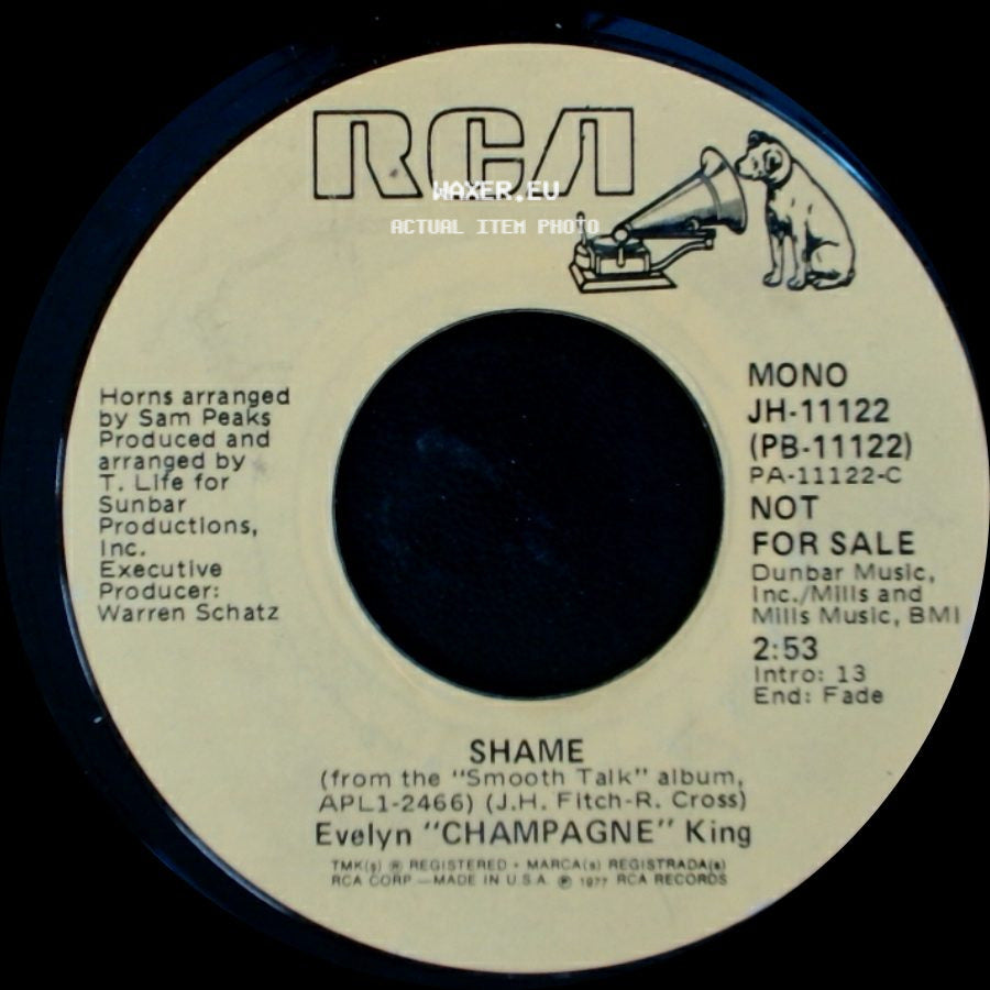 Evelyn "Champagne" King - Shame / Shame side B
