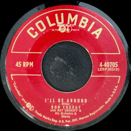 Don Cherry With Ray Conniff & His Orchestra & Chorus - Ghost Town / I'll Be Around side B