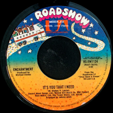 Enchantment - It's You That I Need / Sunny Shine Feeling side A