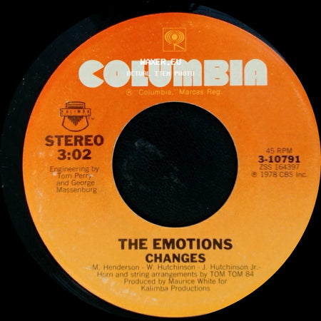 The Emotions - Smile / Changes side B