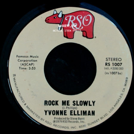 Yvonne Elliman - Love Pains / Rock Me Slowly side B