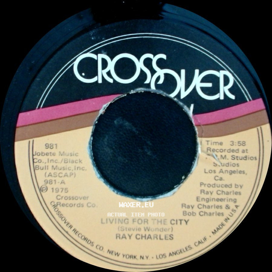 Ray Charles - Then We'll Be Home / Living For The City side B