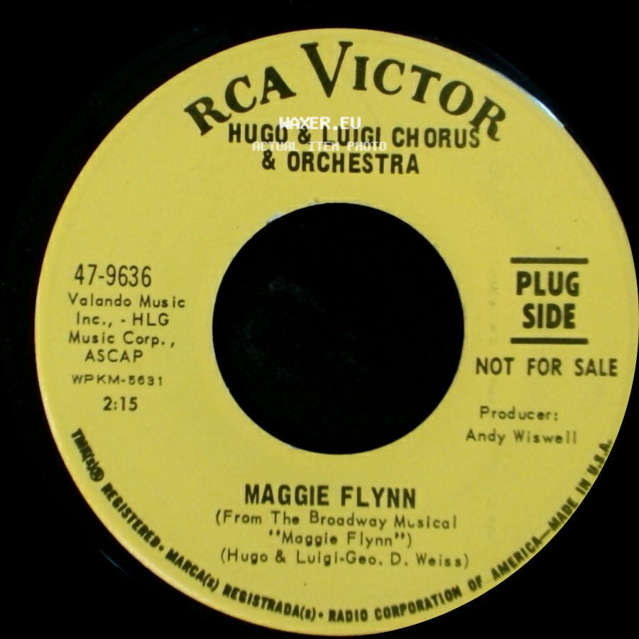 Hugo & Luigi Chorus & Orchestra - Maggie Flynn / Pitter Patter side A