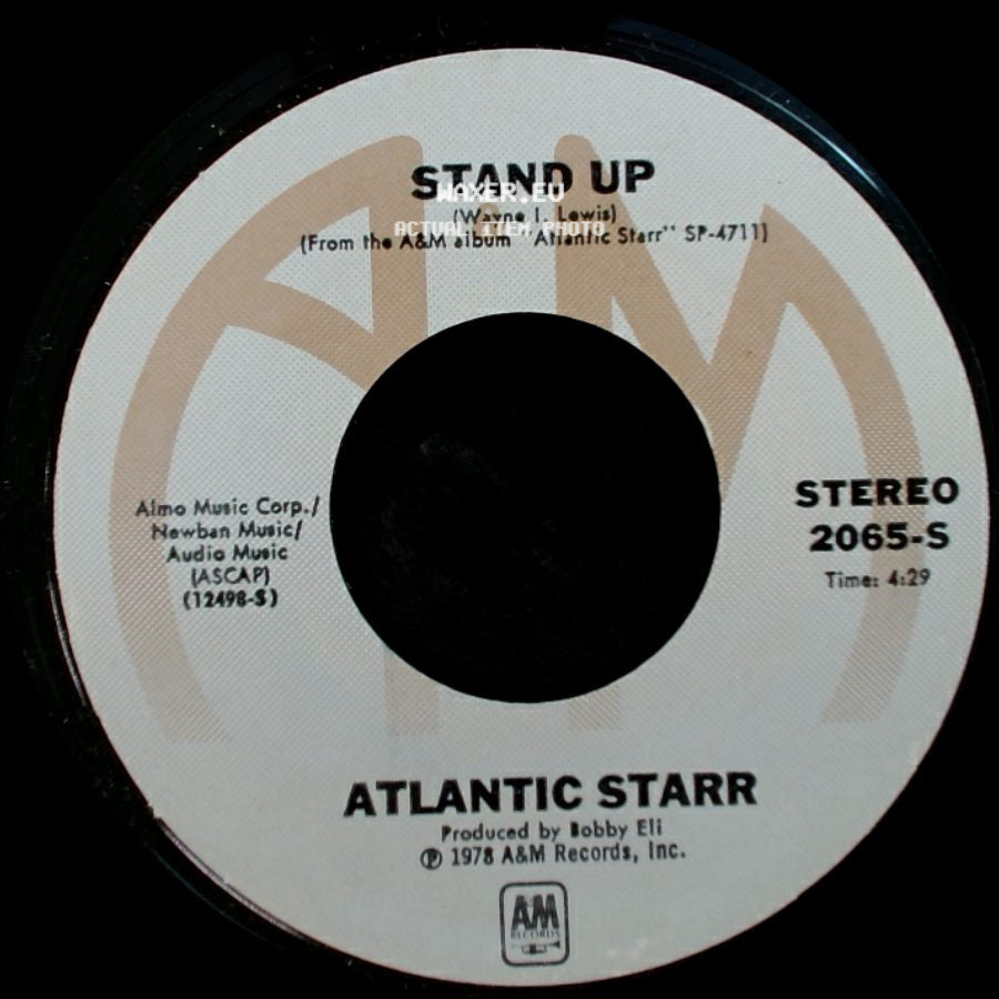 Atlantic Starr - Don't Abuse My Love / Stand Up side B