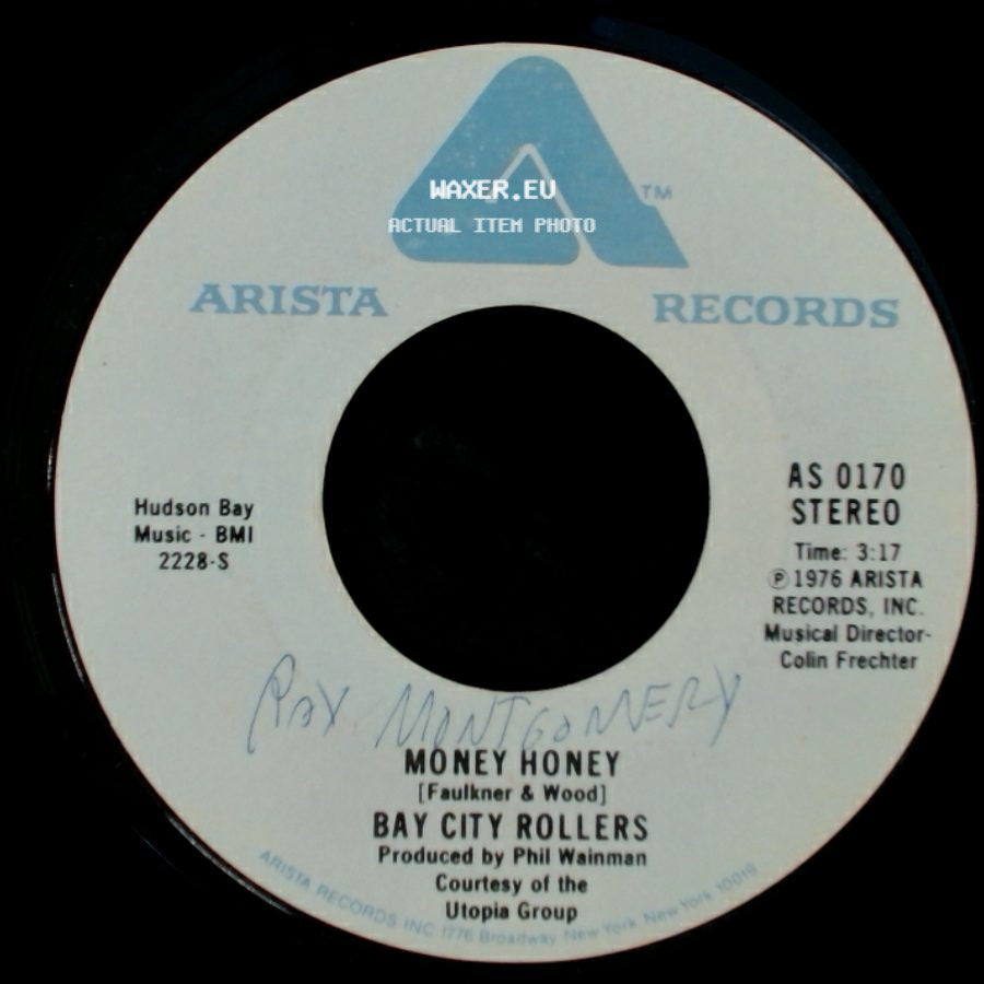 Bay City Rollers - Maryanne / Money Honey side B