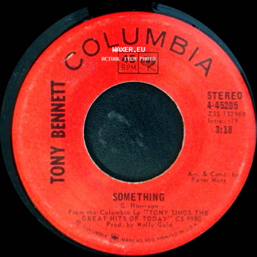 Tony Bennett - Something / Think How It's Gonna Be side A