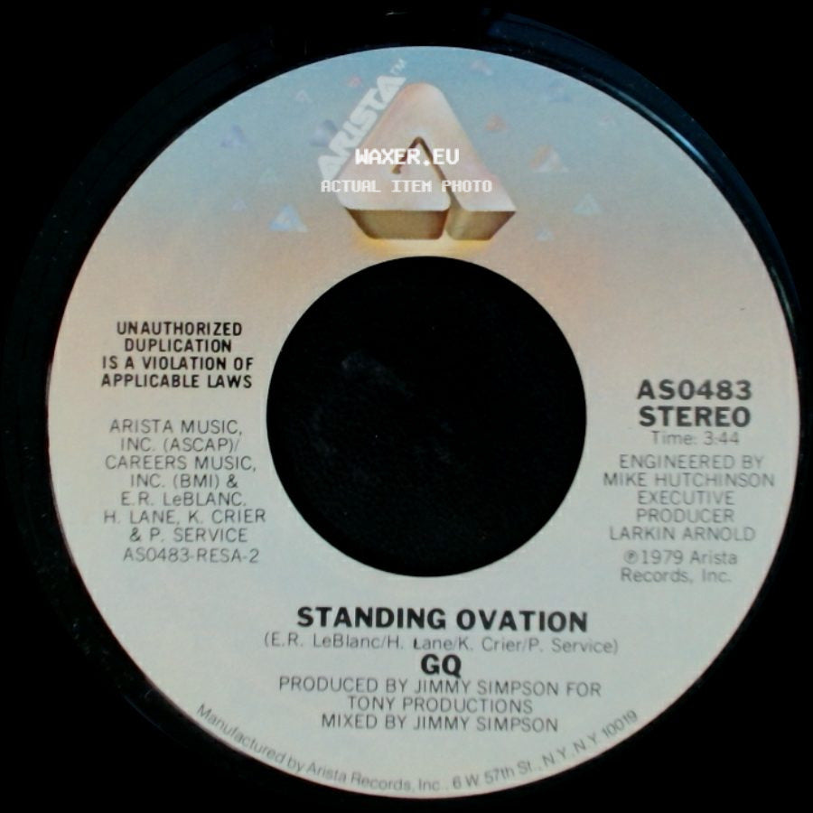 Gq - Standing Ovation / Reasons For The Seasons side A