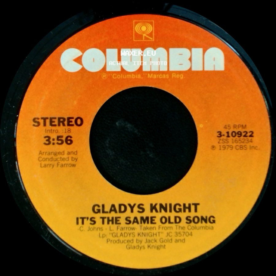 Gladys Knight - It's The Same Old Song / Am I Too Late side A