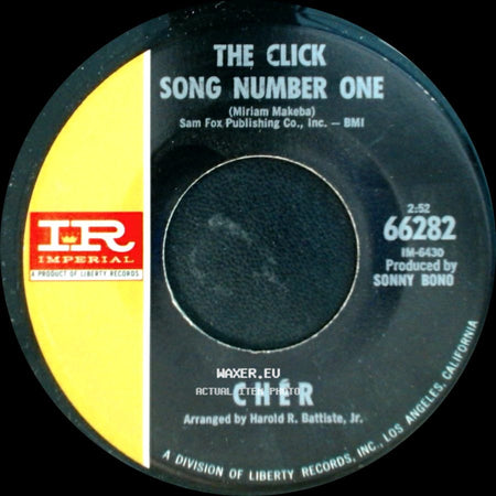 Chér / Cher - The Click Song Number One / But I Can't Love You More side A
