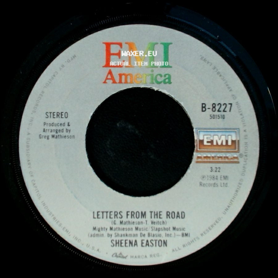 Sheena Easton - Letters From The Road / Strut side A