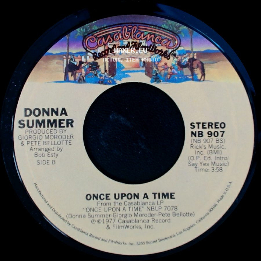 Donna Summer - I Love You / Once Upon A Time side B