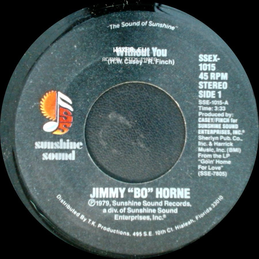 Jimmy "Bo" Horne - Without You / Goin' Home For Love side A