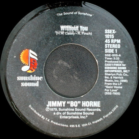 Jimmy "Bo" Horne - Without You / Goin' Home For Love side A