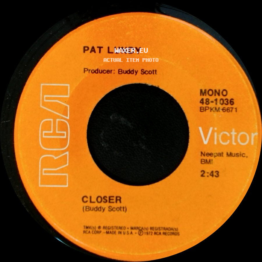 Pat Lundy - Friend Of Mine (I Wanna Thank You So Much) / Closer side B