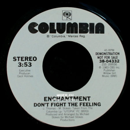 Enchantment - Don't Fight The Feeling / Don't Fight The Feeling side A