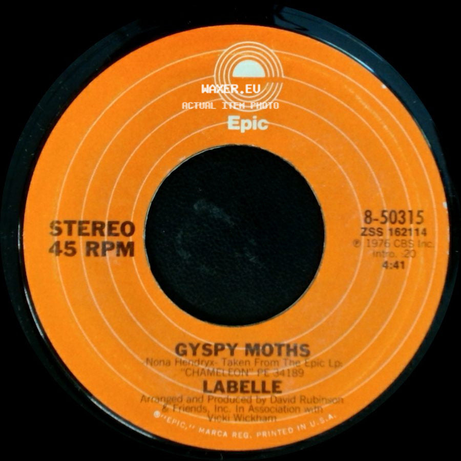 Labelle - Isn't It A Shame / Gyspy Moths side B