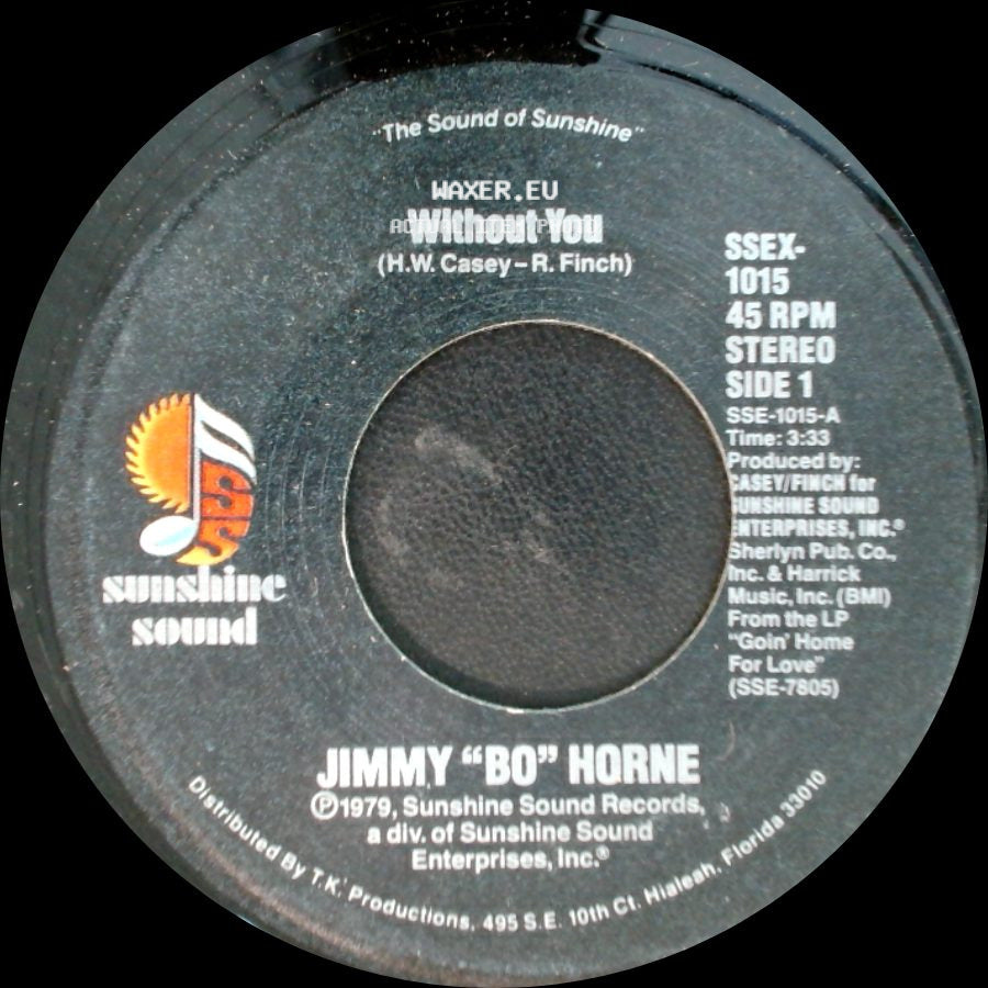 Jimmy "Bo" Horne - Without You / Goin' Home For Love side A