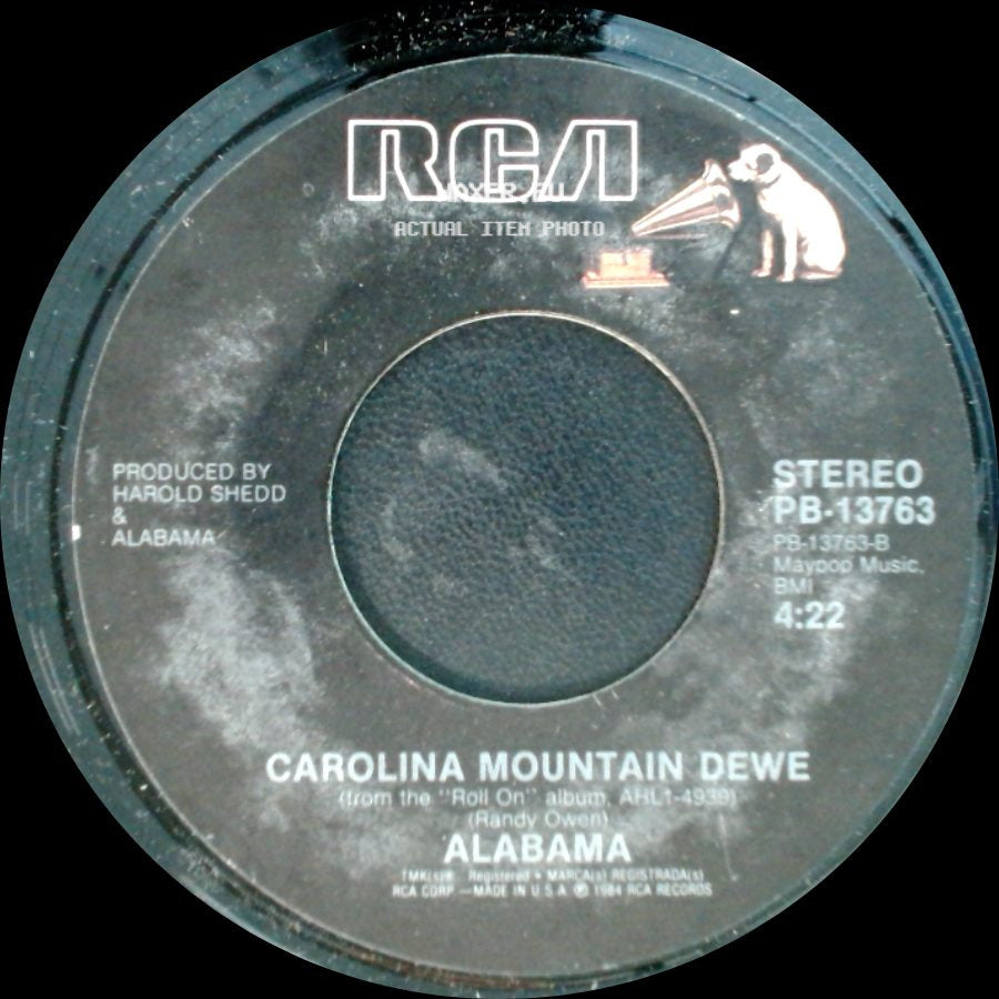 Alabama - Carolina Mountain Dewe / When We Make Love side A