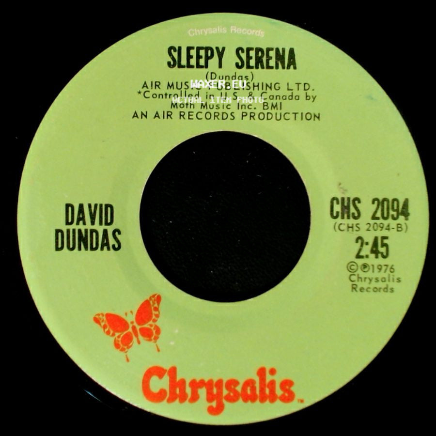 David Dundas - Sleepy Serena / Jeans On side A