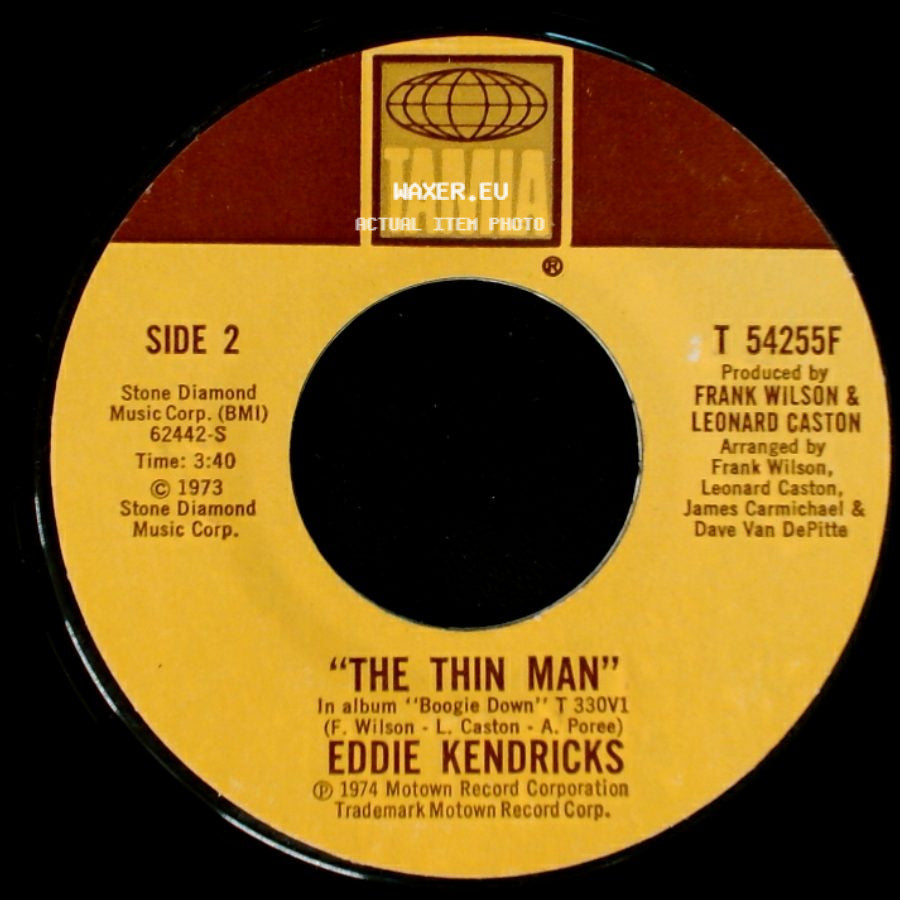 Eddie Kendricks - One Tear / The Thin Man side B