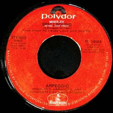 Arpeggio - Spellbound / Runaway side A