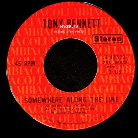 Tony Bennett - Somewhere Along The Line / The Summer Knows side A