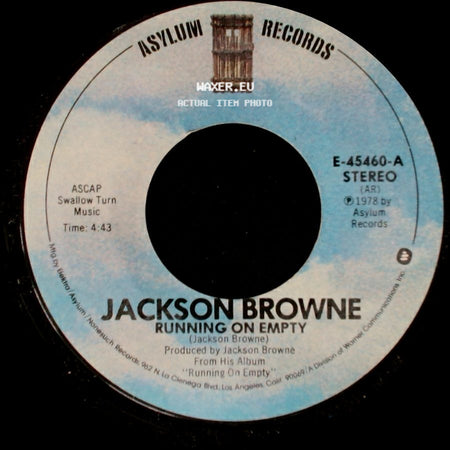 Jackson Browne - Running On Empty / Nothing But Time side A