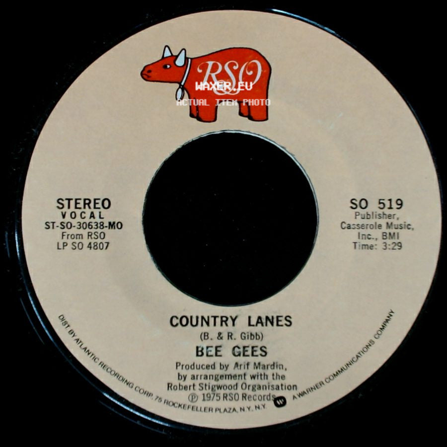 Bee Gees - Fanny (Be Tender With My Love) / Country Lanes side B