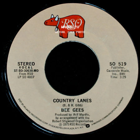 Bee Gees - Fanny (Be Tender With My Love) / Country Lanes side B