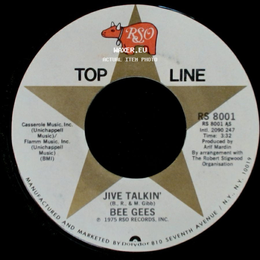 Bee Gees - Jive Talkin' / Come On Over side A