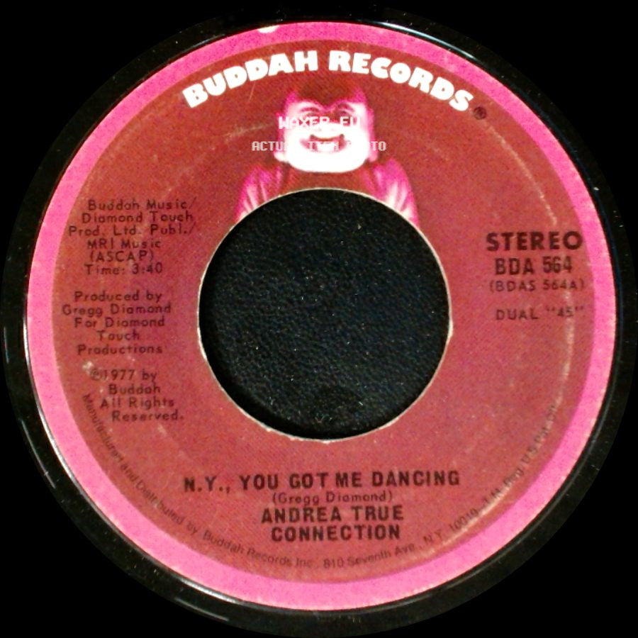 Andrea True Connection - Keep It Up Longer / N.Y., You Got Me Dancing side B
