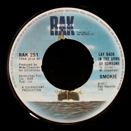 Smokie - Lay Back In The Arms Of Someone / Here Lies A Man side A