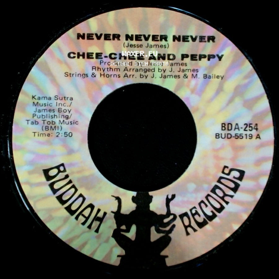 Chee-Chee And Peppy - Never Never Never / Loving You Really Comes Easy side A