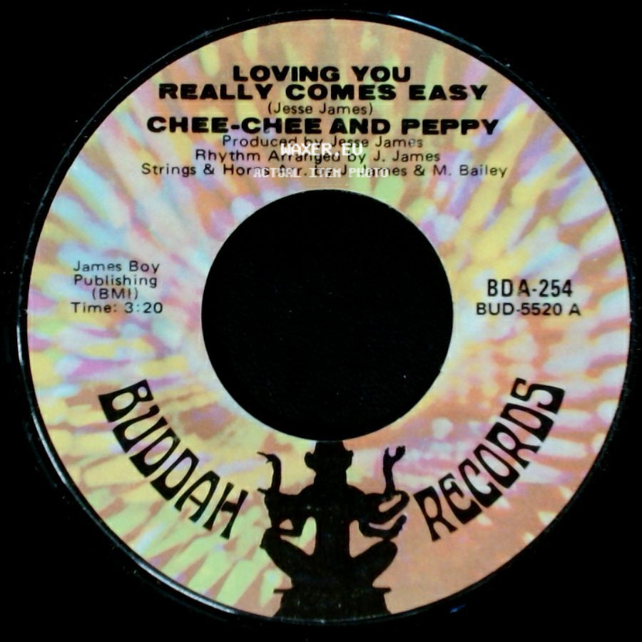 Chee-Chee And Peppy - Never Never Never / Loving You Really Comes Easy side B