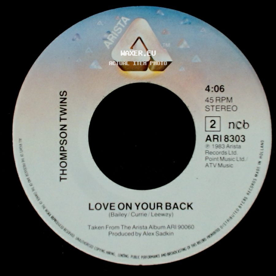 Thompson Twins - Love On Your Back / Love On Your Side side A