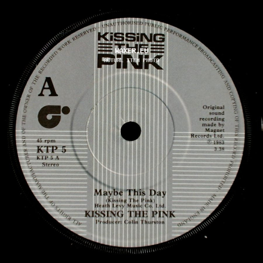 Kissing The Pink - Middleton Row / Maybe This Day side B