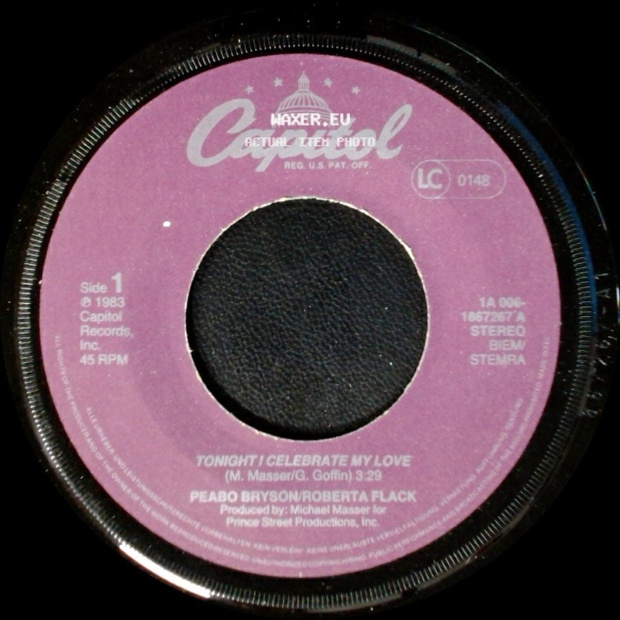 Peabo Bryson/Roberta Flack - Tonight I Celebrate My Love / Born To Love side A