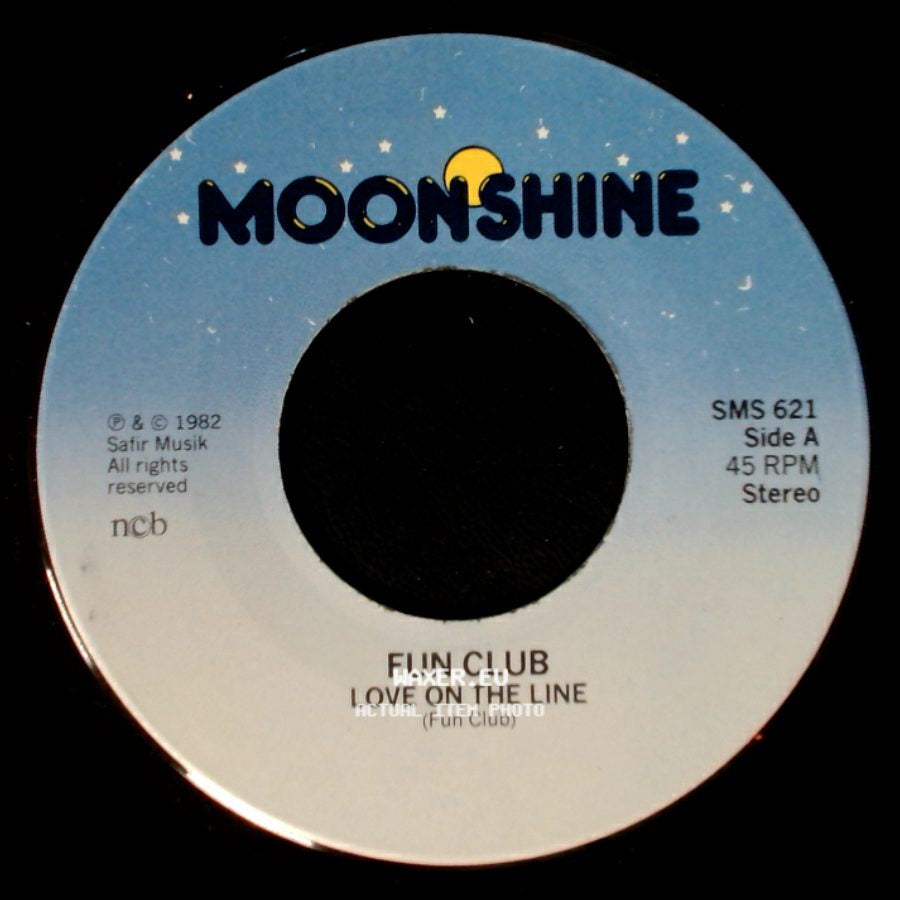 Fun Club - Love On The Line / Tennesse Waltz side A