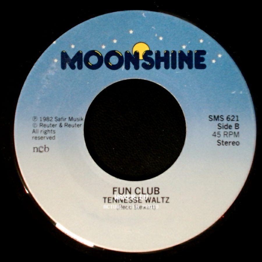 Fun Club - Love On The Line / Tennesse Waltz side B