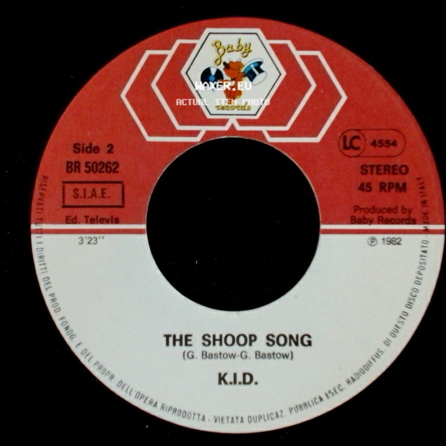 K.I.D. - I Wanna Piece Of The Action / The Shoop Song side B
