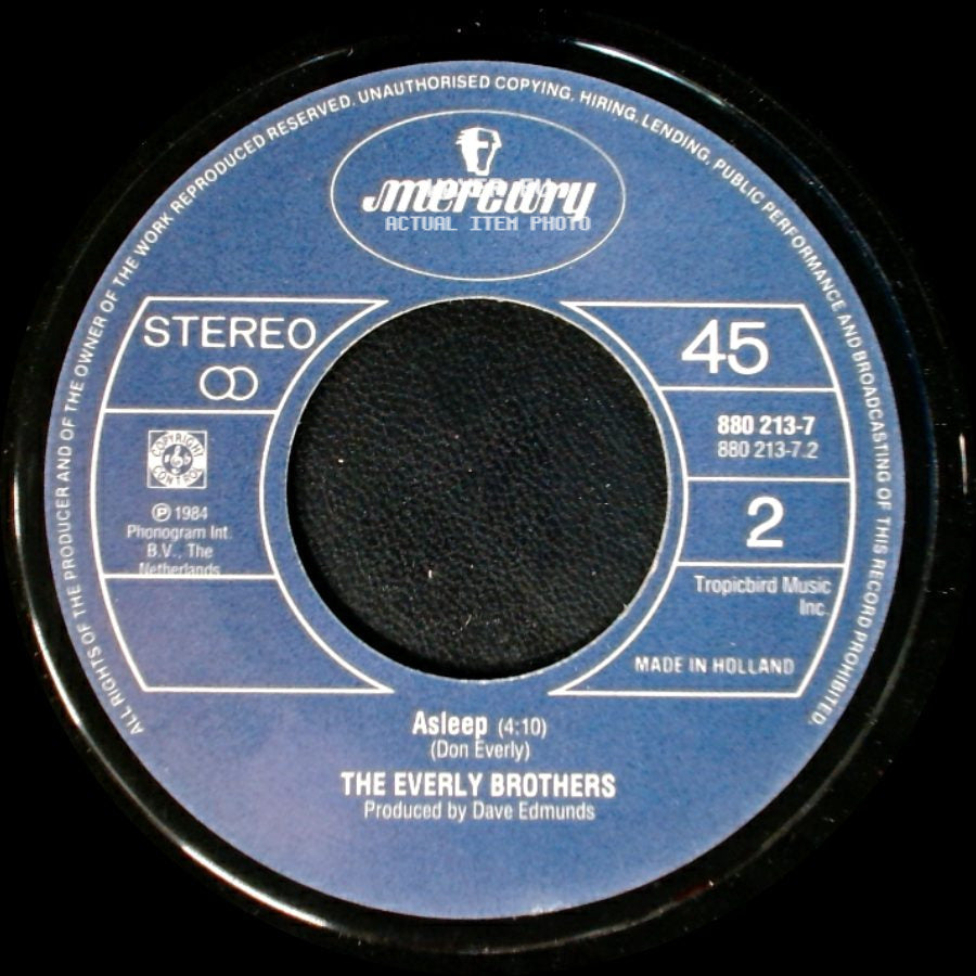 The Everly Brothers - On The Wings Of A Nightingale / Asleep side B