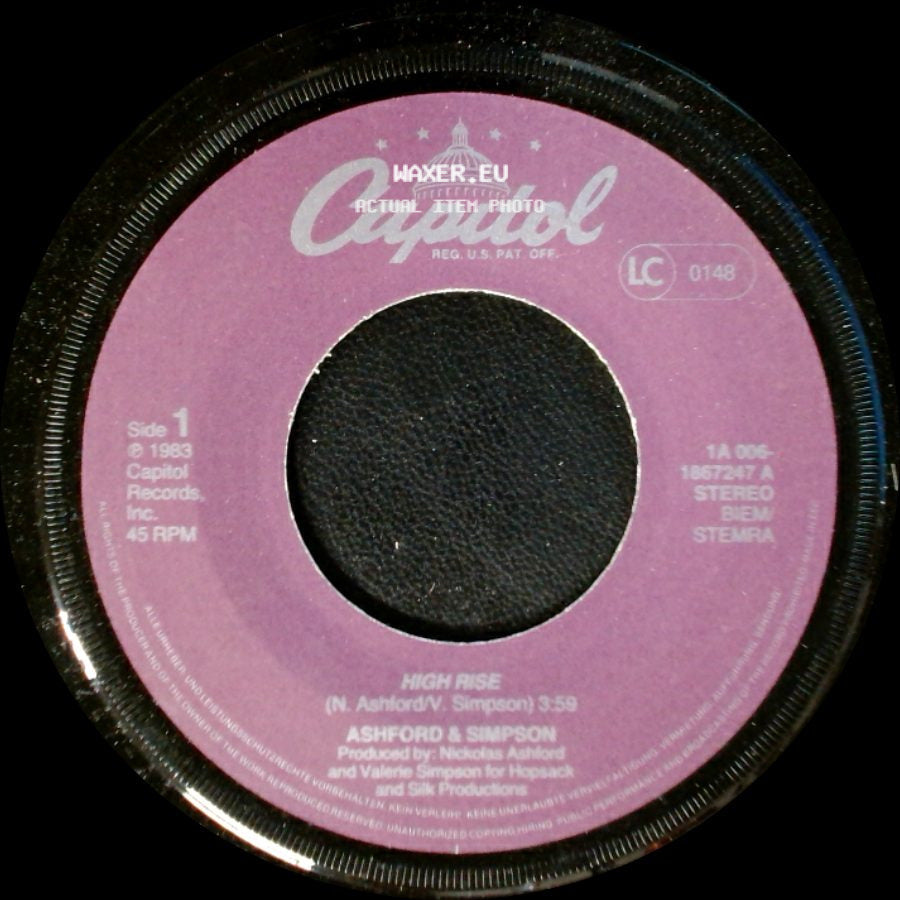 Ashford & Simpson - High Rise / High Rise (Instr.) side A
